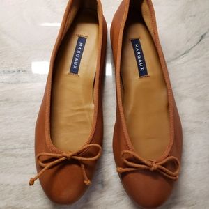 Margaux Leather Demo Ballet Flats